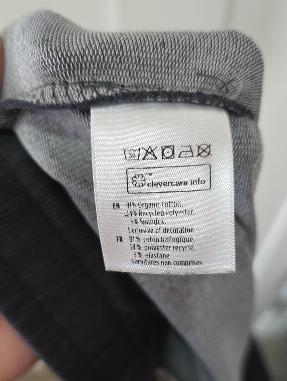 3/$30 TEN TREE Organic Cotton Wide-Leg Drawstring Cropped Pants - Picture 5 of 5